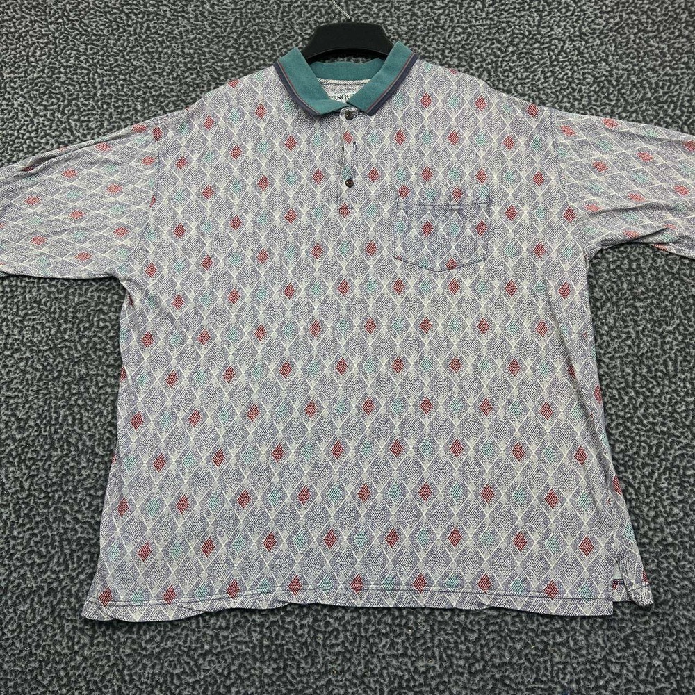 Penguin Sport Polo Shirt Men Extra Large Short Sleeve Collared Cotton XL